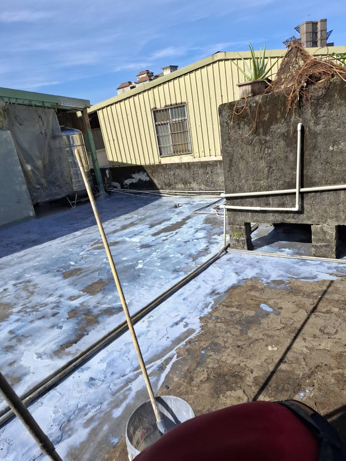 新北透明防水底劑施作